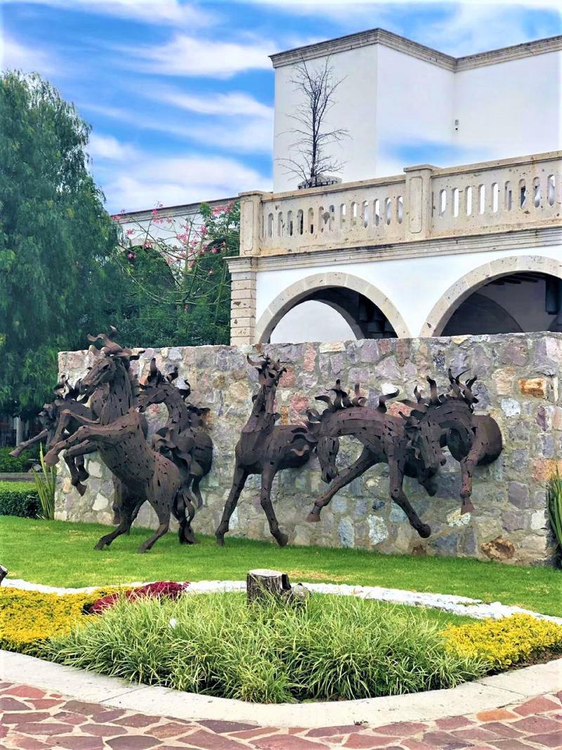 Hotel Hacienda Santa Fe Гуанахуато Екстериор снимка